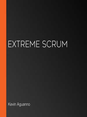 cover image of Extreme Scrum